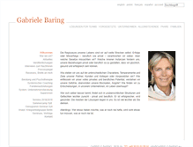 Tablet Screenshot of gabriele-baring.de